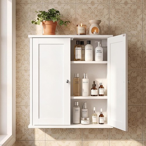 Wall mounted cabinet - mounted, bathroom