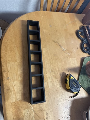 Vintage wooden box shelf tall - vintage,